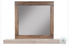 Weston Light Distressed Pine Mirror