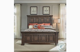 Big Valley Distressed Panel Bed