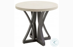 Cypress Point Ocean Terrace Iron Outdoor Side Table