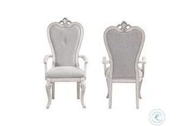 Cambria Hills Mist Gray Arm Chair Set Of 2