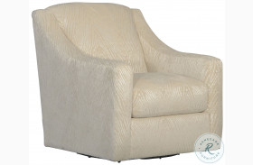 Lamar Cream Swivel Chair