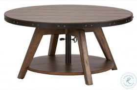 Aspen Skies Weathered Brown Motion Cocktail Table