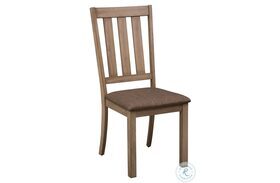 Sun Valley Sandstone Slat Back Side Chair Set of 2
