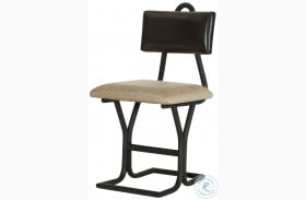 Parsons Sandalwood And Black Desk Chair