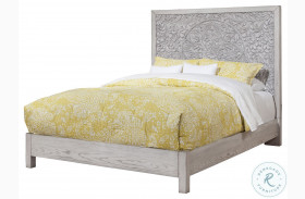 Aria Distressed Panel Bed