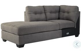 Maier Charcoal LAF Corner Chaise