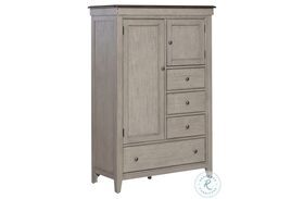Ivy Hollow Weathered Linen And Dusty Taupe Door Chest