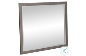 Palmetto Heights Shell White And Driftwood Landscape Mirror