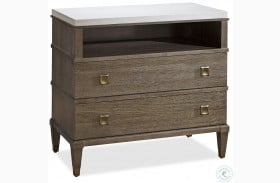 Playlist Brown Eyed Girl Two Drawer Nightstand