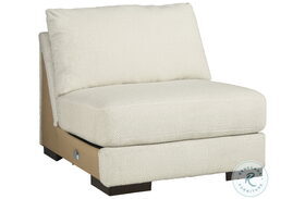 Zada Ivory Armless Chair