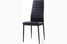 Florian Black Side Chair Set of 2