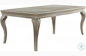 Crawford Silver Extendable Dining Table