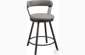 Appert Gray Counter Height Chair Set of 2