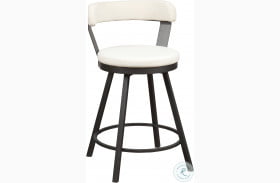Appert White Counter Height Chair Set of 2
