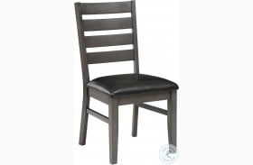 Nashua Gray Side Chair Set of 2