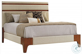 Island Fusion Mandarin Upholstered Panel Bed