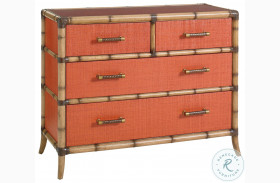 Twin Palms Red Coral Chest