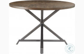 Fideo Brown Round Dining Table