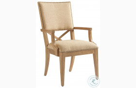 Los Altos Soft Golden Maize Alderman Upholstered Arm Chair Set Of 2