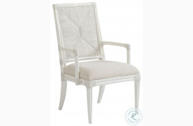 Ocean Breeze Sandy White Regatta Arm Chair