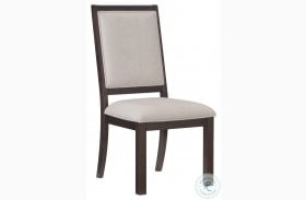 Josie Espresso Side Chair Set Of 2