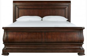 Reprise Classical Cherry Sleigh Bed