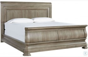 Reprise Driftwood Sleigh Bed
