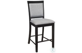 Raven Gray Counter Height Chair Set Of 2