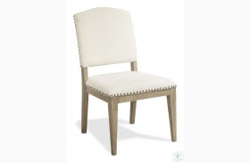 Myra Natural Upholstered Side Chair Set Of 2