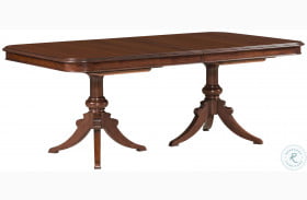 Hadleigh Cherry Double Pedestal Extendable Dining Table