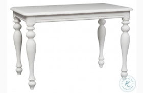 Summer House Oyster White Extendable Gathering Counter Height Dining Table