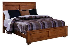Diego Distressed Panel Bed