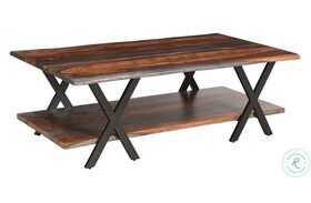 Forrest Sierra Brown Cocktail Table