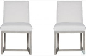 Modern Carter Flint Side Chair Set of 2