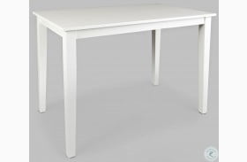 Simplicity Paperwhite Counter Height Dining Table