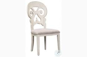 Farmhouse Reimagined Antique White Chair Set of 2