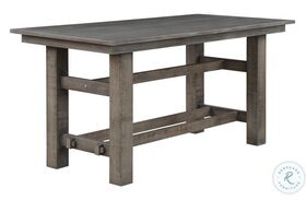 Ferrand Keystone Gray Distressed Counter Height Dining Table