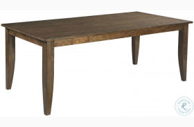 The Nook Hewned Maple 80" Dining Table