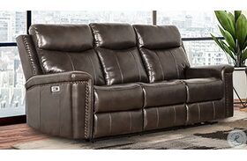 Quade Brown Dual Reclining Sofa