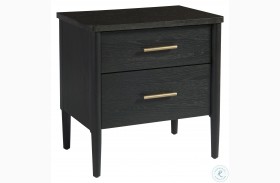 Curated Langley Licorice Nightstand