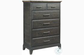 Plank Road Charcoal Devine Drawer Chest