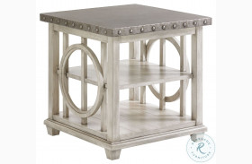 Oyster Bay Lewiston Square Lamp Table