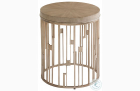 Shadow Play Studio Round Accent Table