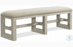 Cascade Dovetail Upholstered Dining Bench