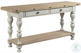 Litchfield Sun Washed And Driftwood Lakeside Flip Top Table