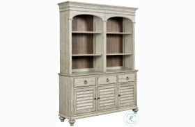 Weatherford Cornsilk Hastings Open Buffet with Hutch