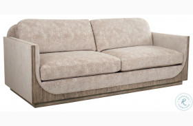 Bastion Silver Upholstered Sofa