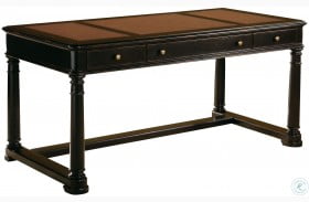 Louis Phillippe Black Table Desk