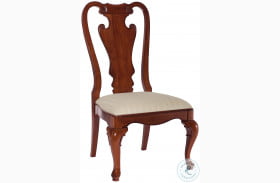 Cherry Grove Classic Antique Cherry Splat Back Side Chair Set of 2