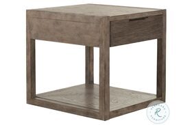 Bartlett Field Dusty Taupe End Table